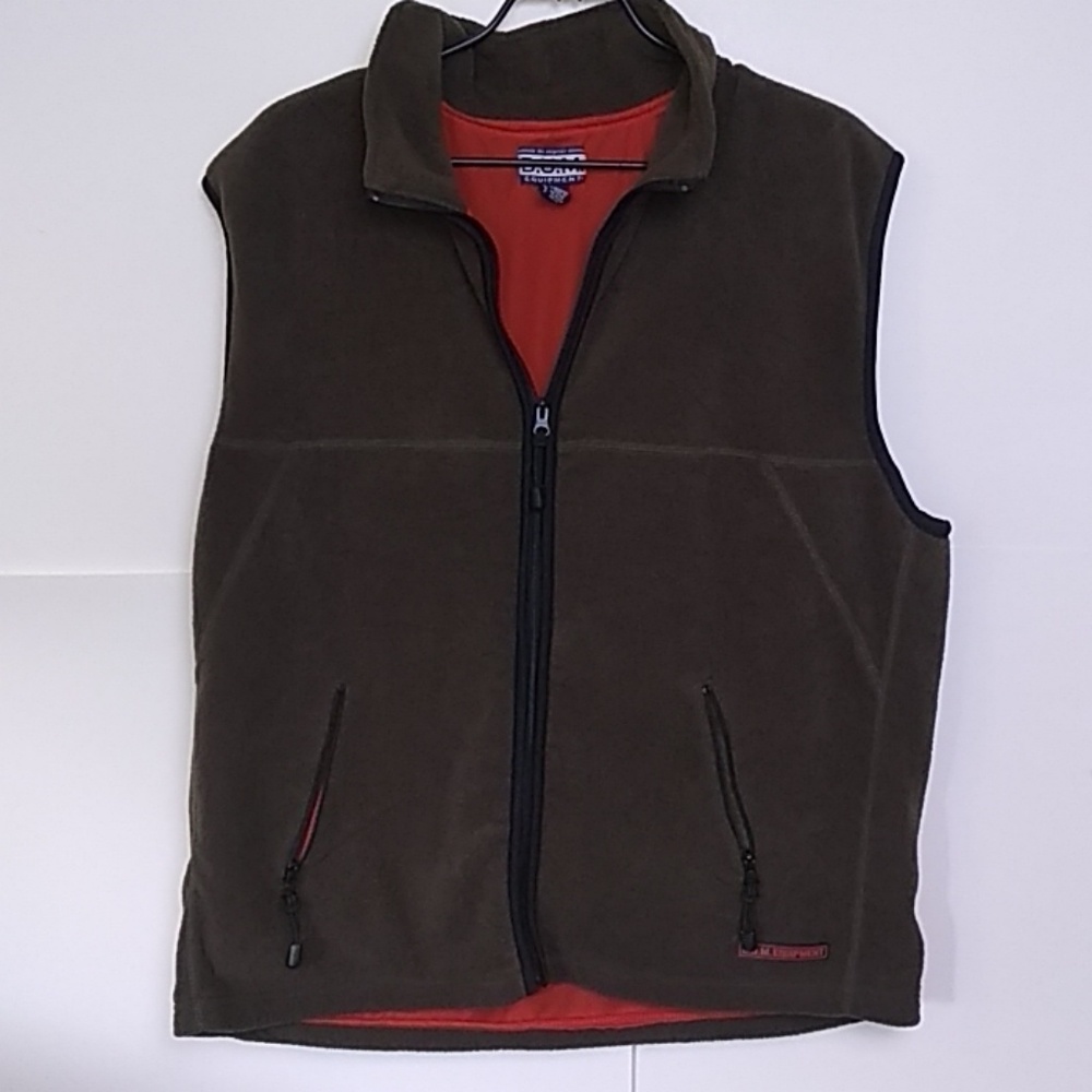 Mens vintage B.U.M. Equipment vest jacket 2X